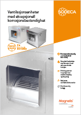 VENTILASJONSENHETER MED EKSEPSJONELL KORROSJONSBESTANDIGHET